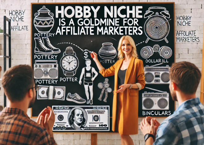 Hobby Niche is a Goldmine for Affiliate Marketers: Tap into a Passion-Driven Market